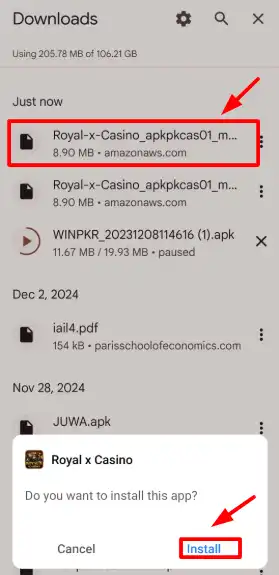 Download Royal X Casino 1